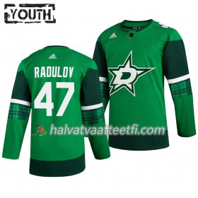 Lasten NHL Dallas Stars Pelipaita Alexander Radulov 47 Adidas 2019-20 St. Patrick's Day Authentic